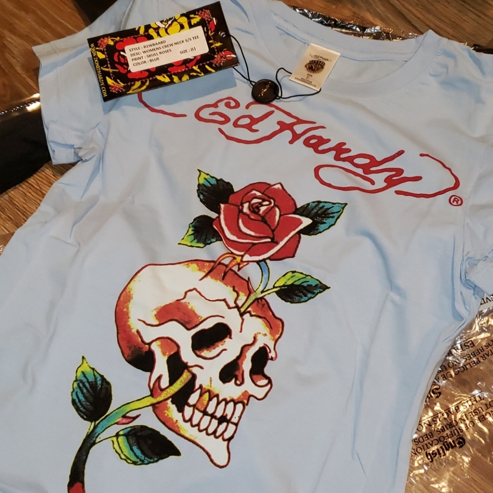 Ed Hardy Tshirt Black - Picture 4 of 7